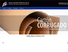 Tablet Screenshot of grupoauro.com